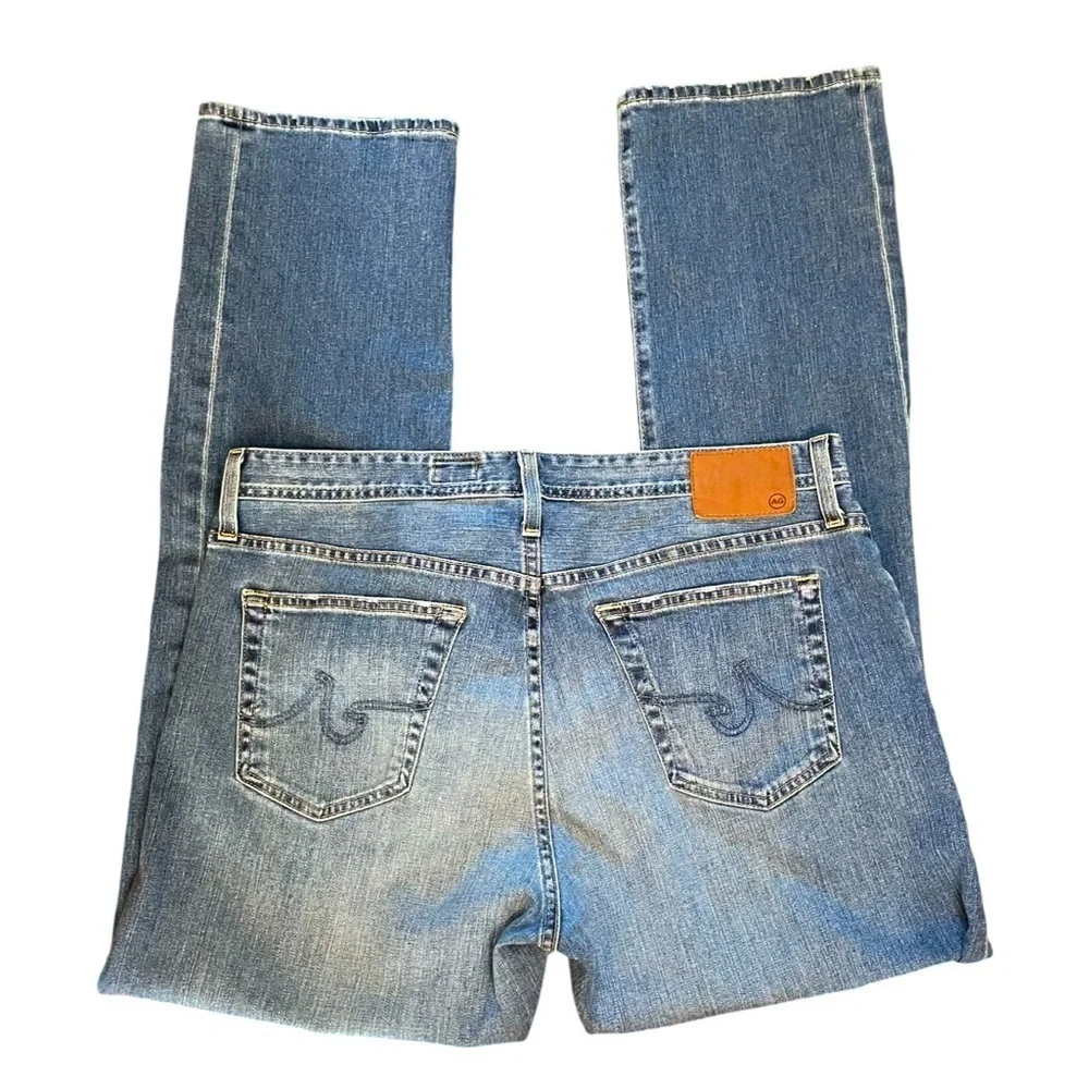 AG Adriano Goldschmied The Ives Modern Athletic Blue Denim Jeans Size 36W/32L